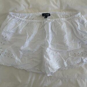 J.Crew White Shorts Size Medium
